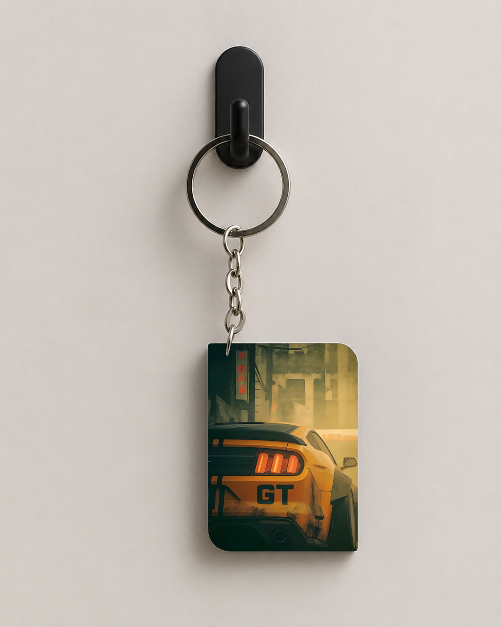 Ford Mustang Car Keychain K02