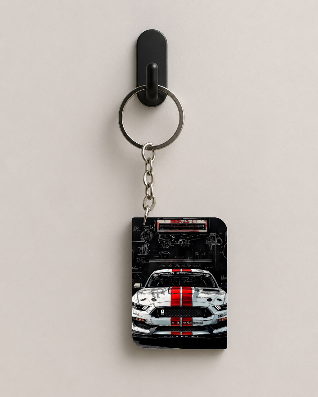 Ford Mustang Car Keychain K05