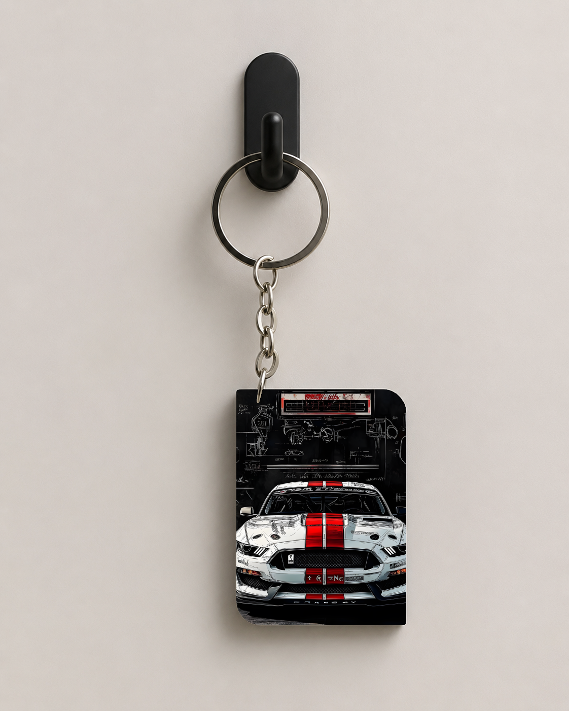 Ford Mustang Car Keychain K05