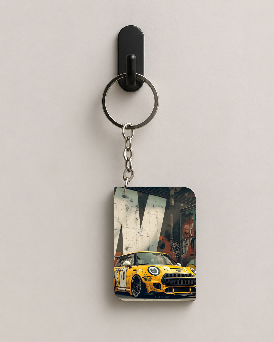 Mini Cooper Car Keychain K01