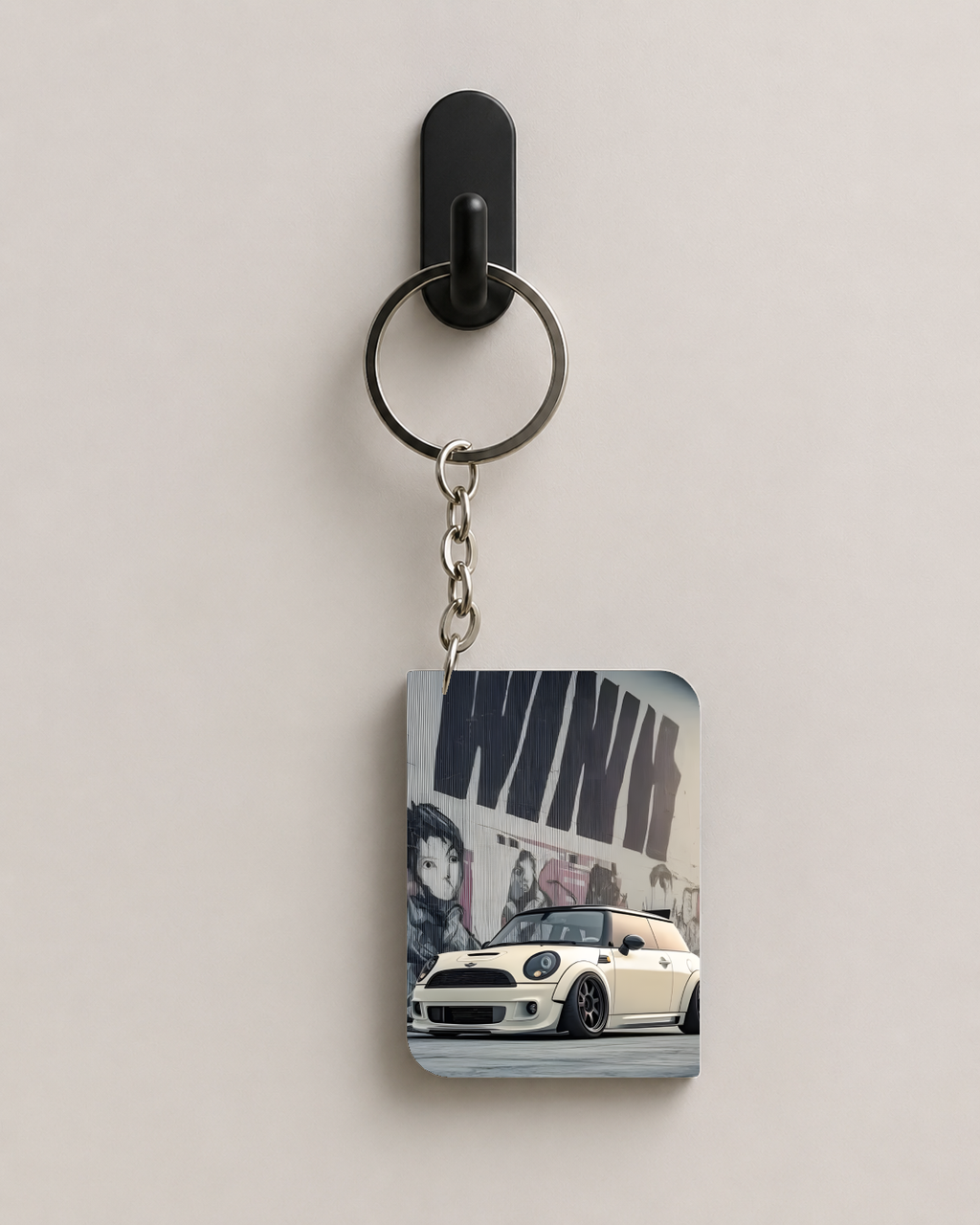Mini Cooper Car Keychain K04