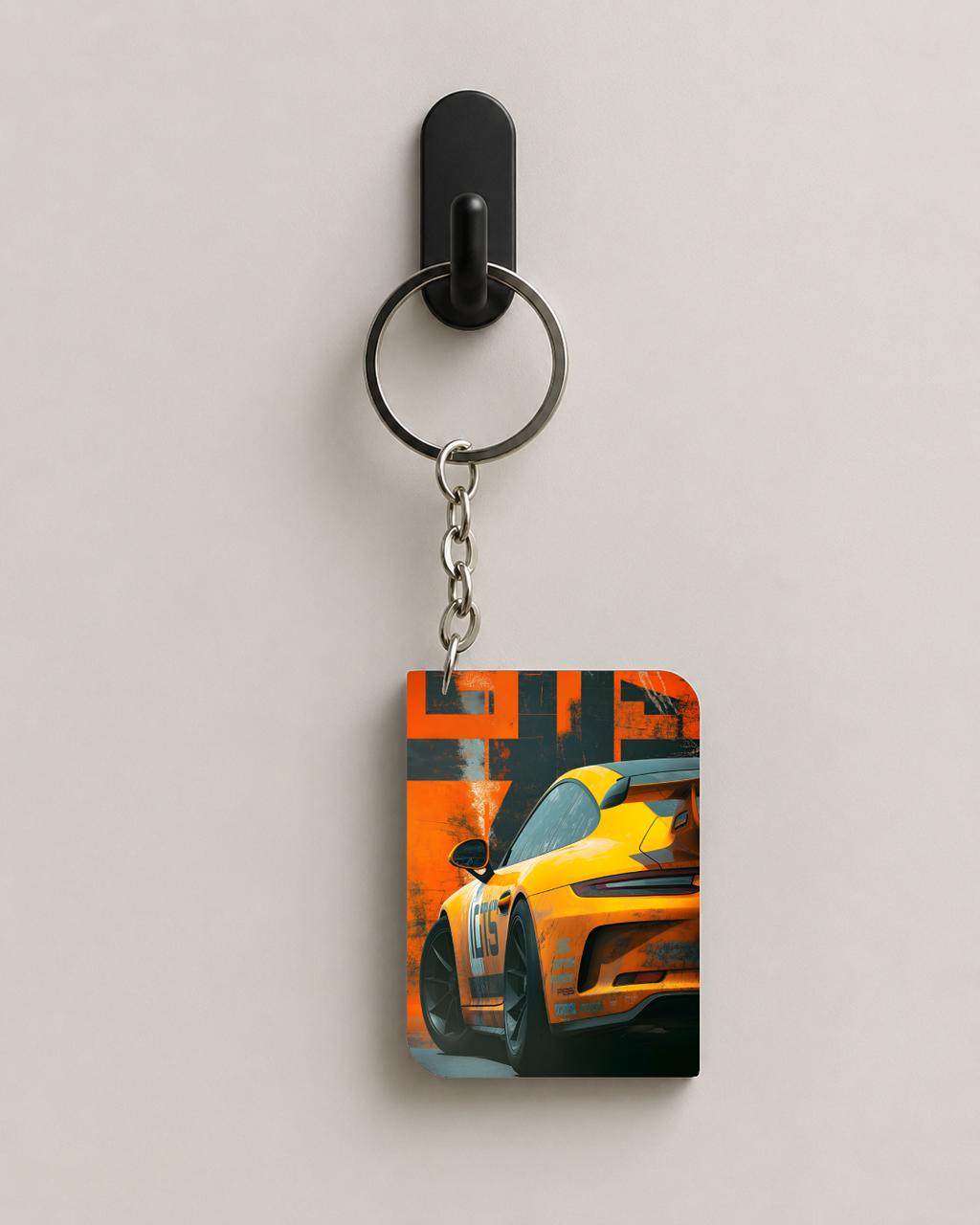Porsche Car Keychain K02